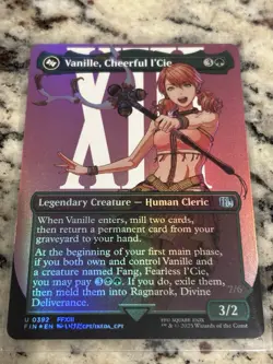 Vanille, Cheerful l'Cie (Borderless) Final Fantasy Foil - Image 1