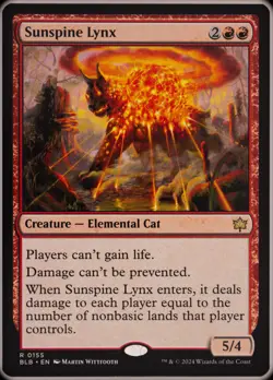 MTG - Bloomburrow - Sunspine Lynx - Regular - Image 1