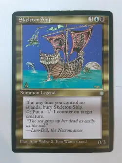 Skeleton Ship - MP - Magic the Gathering MTG - Ice Age M-200 - Image 1