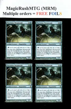MRM ENGLISH 4x Phyrexian Metamorph - M�tamorphe phyrexian MTG magic MB1 - Image 1