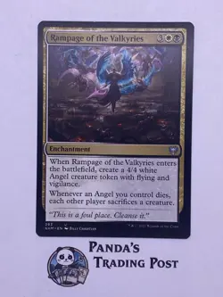 Rampage of the Valkyries Kaldheim regular - Image 1