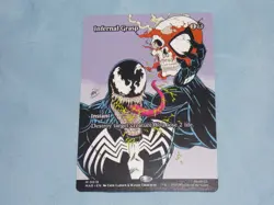 MTG Borderless Alt Art Infernal Grasp x1 Mythic Spider-Man NM Low S&H - Image 1