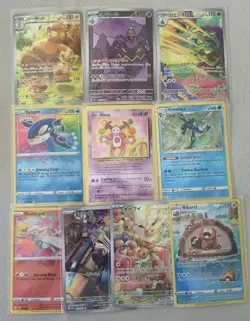 Pokemon TCG Mixed Lot: Full Art, Eevee, Greninja - Image 2