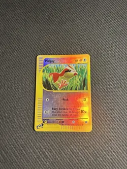 Pokemon TCG Pidgey 123/165 Expedition Base Set Reverse Holo MP - Image 3