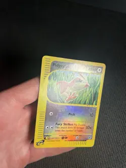 Pokemon TCG Pidgey 123/165 Expedition Base Set Reverse Holo MP - Image 4