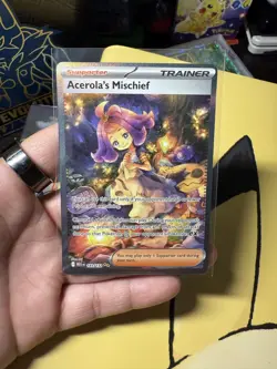 Pokemon Acerola’s Mischief SIR #183 Mega Evolution - Image 1