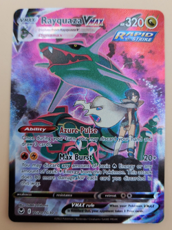 Pokemon Rayquaza VMAX TG20/TG30 Sword & Shield Silver Tempest Trainer Gallery NM - Image 3