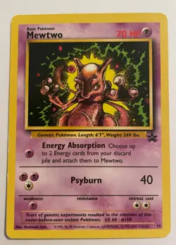 Mewtwo 14/53 Wotc Promo Regular First Movie Pokemon TCG Wizards of the Coast - Image 2