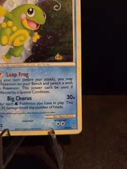 Pokemon TCG Politoed 7/95 Holo Rare HGSS Unleashed 🌟SWIRL🌟 2010 - Image 5