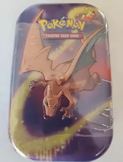 Pokemon TCG Kanto Power Mini Tin Charizard New Factory Sealed - Image 1