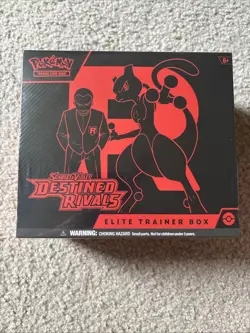 Pokemon Scarlet and Violet: Destined Rivals Elite Trainer Box ETB - Image 1