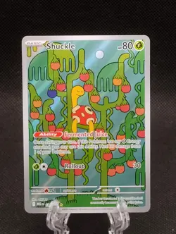 Pokemon TCG Shuckle Illustration Rare 136/132 Mega Evolution IR NM English - Image 2