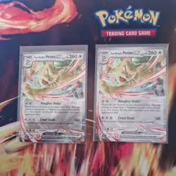 Team Rocket's Persian Ex 150/182 ×3 Double Rare - Destined Rivals - Pokemon TCG - Image 1