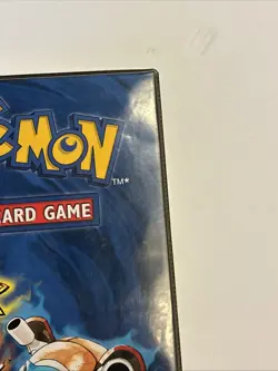 Pokemon TCG - WOTC Base Set Binder - 1999 - Blue (Pikachu, Charizard, Blastoise) - Image 3