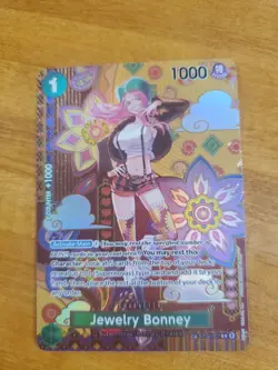 Jewelry Bonney ST02-007 One Piece TCG Foil Card English Edition - Image 1