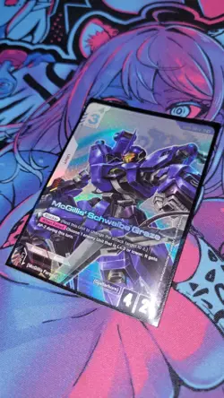 Gundam Card Game: McGillis' Schwalbe Graze (LR+) - Iron Bloom (ST05) - Image 2