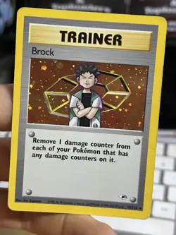 Brock 15//132 Gym Heroes 2000 Holo Rare WOTC Pokemon Card TCG - Image 4
