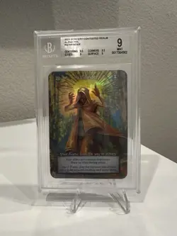 Sorcery Contested Realm Pathfinder Card BGS 9 Graded - Image 1