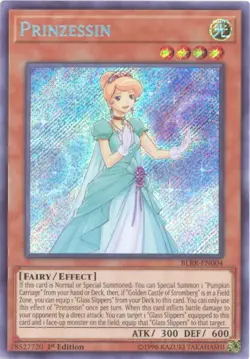 Yu-Gi-Oh Card - BLRR-EN004 - PRINZESSIN (secret rare holo) - NM/Mint - Image 1
