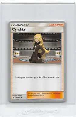 CYNTHIA 116/156 - Magnus Pedersen - 2018 World Championship - POKEMON CARD - NM - Image 1