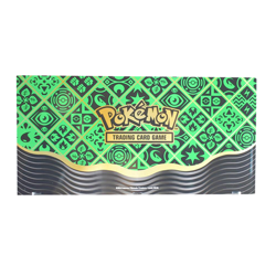 Pokemon Paldean Fates Green Magnetic Three Card Protector - Image 2