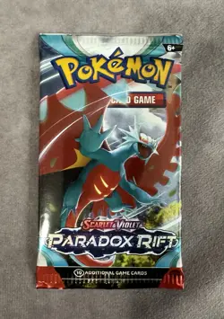 Scarlet & Violet Paradox Rift Booster Pack Pokemon TCG Random Art (10 Cards) - Image 1