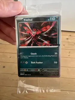 Pokemon TCG - Yveltal 088/132 Mega Evolutions EB Games Promo Card - SEALED ✅ - Image 1