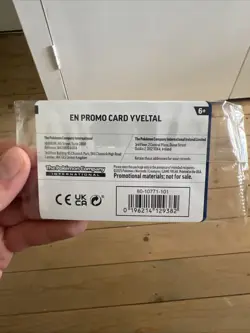 Pokemon TCG - Yveltal 088/132 Mega Evolutions EB Games Promo Card - SEALED ✅ - Image 2
