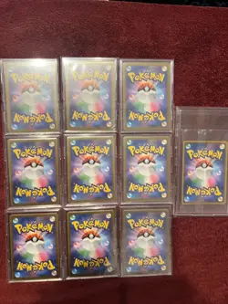 Pikachu Eevee’s Yu Nagaba Complete 10 Set Promo Holo Full Art Pokemon Card Japan - Image 2