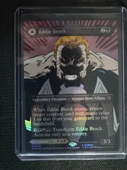 Eddie Brock (0233) (Borderless) Marvel's Spider-Man Foil - Image 1