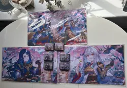 MTG Wandering Emperor cherry blossoms viewing Playmat Sleeve Set of 3 types JP - Image 1