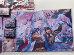 MTG Wandering Emperor cherry blossoms viewing Playmat Sleeve Set of 3 types JP - Image 2