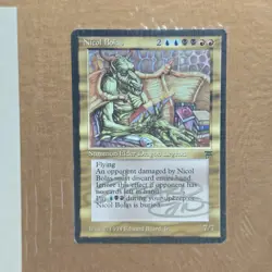 Magic the Gathering Legends ART PRINT 95/250 Nicol Bolas Signed Artist Proof - Image 4