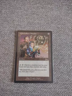 MTG Quicksilver Amulet Urza's Legacy 130/144 Regular Rare NM - Image 1