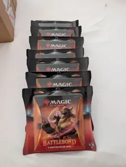 Magic the Gathering Battlebond Blister Pack - 6 Battlebond Boosters - MTG Sealed - Image 1