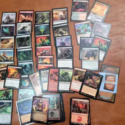 Complete Commander Magic Deck EDH - *Toxic Poison infects Black and Red Rakdos* - Image 2