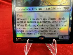 MTG Enduring Curiosity 0051 51 FOIL RARE DSK Duskmourn MTG MAGIC THE GATHERING - Image 2