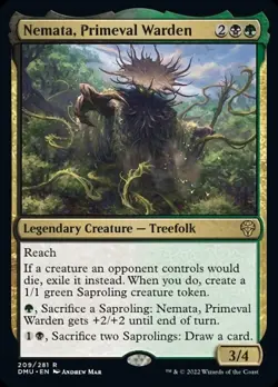 NEMATA, PRIMEVAL WARDEN NEAR MINT! *DOMINARIA UNITED* - Image 1