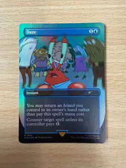 Daze FOIL (Spongebob Squarepants) SECRET LAIR - Magic - Image 1