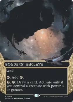 MTG Bonders' Enclave (0004) (Borderless) Normal NM Edge of Eternities: Stellar S - Image 1
