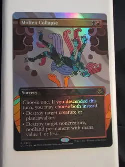Molten Collapse (Borderless) The Lost Caverns of Ixalan Foil - Image 1