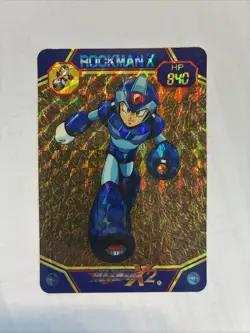 Mega MAN X2 Card Zero Holo CAPCOM BANDAI JAPAN Japanese 1994 Very Rare - Image 1