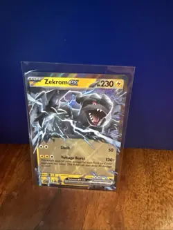 Pokemon Zekrom EX TCG Card 034/086Sv: Black Bolt English - Image 1