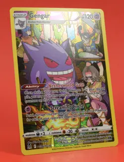 Pokemon English TCG Card Lost Origin Gengar TG06/TG30 Full Art Holo - Image 3