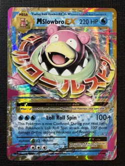 Pokemon TCG M Slowbro EX Ultra Rare Card 27/108 XY Evolutions LP+ Condition - Image 1