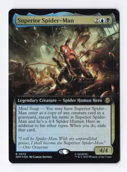Superior Spider-Man (Extended Art) (Foil) 0275 (R) MTG Marvel's Spider-Man (SPM) - Image 1