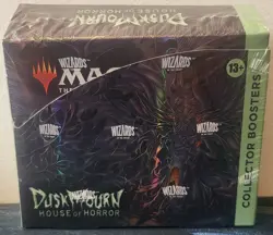 MTG Duskmourn House of Horror Collector Booster Box | Sealed Magic The Gathering - Image 1