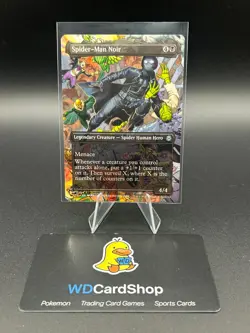 Spider-Man Noir 0204 (Borderless) MTG Magic Marvel's Spider-Man - Image 1