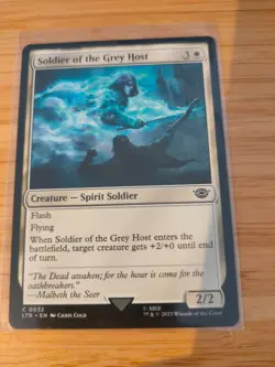 MTG Soldier of the Grey Host 0032 Lord of the Rings M/NM Free UK P&P - Image 1