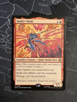 Spider-Punk - 0092 - Marvel's Spider-Man MTG - NM/M - English - Image 1